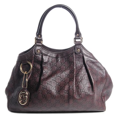 gucci brown guccissima sukey tote|Shop Gucci Guccissima Handbags .